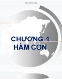 Bài giảng Kỹ thuật lập trình cơ bản: Chương 4 - ThS. Phạm Đào Minh Vũ