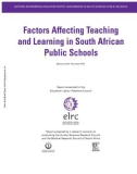 Factors Affecting Teaching and Learning in South African Public Schools