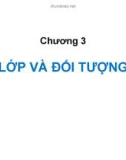 Bài giảng Lập trình hướng đối tượng C++‎ - Chương 3: Lớp và đối tượng