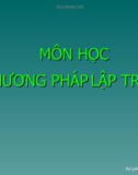 PHƯƠNG PHÁP LẬP TRÌNH