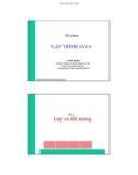 Bài giảng lập trình java - Bài 2