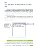 Tài liệu Windows Presentation Foundation: Bài 4 Thực đơn (menu) và thanh công cụ (toolbar) WPF