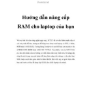 Hướng dẫn nâng cấp RAM cho laptop của bạn