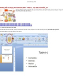 Hướng dẫn sử dụng PowerPoint 2007 - Phần 1. Tạo bài trình diễn_IV