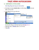 thực hành Autocad 2004