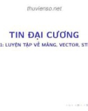 Bài giảng Tin học đại cương: Bài 11 - Bùi Thị Thu Cúc