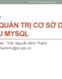 Bài giảng Mã nguồn mở: Chương 3