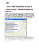 Khóa Hàm Thụ Visual Basic 6.0 _Chương 15