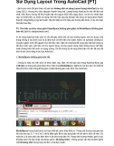 Sử Dụng Layout Trong AutoCad [P1]