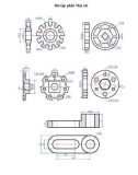 Giáo trình Auto Cad - Bài tập phần Mặt cắt