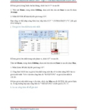 Giáo trình - Tìm hiểu Microsoft Excel 2007 - Tập 2 - Lê Văn Hiếu - 2