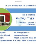 Bài giảng môn Kỹ thuật vi xử lý: Chương 6 - TS. Hoàng Xuân Dậu