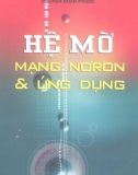 Ứng dụng và hệ mờ mạng nơron: Phần 1