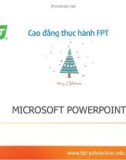 Bài giảng Tin học văn phòng: Bài 4 - Microsoft Powerpoint 2007