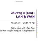 Bài giảng Mạng máy tính - Chương 8.1: LAN & WAN