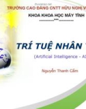 Trí tuệ nhân tạo - Chương 3 - Tri thức và các phương pháp biểu diễn tri thức