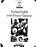 Primary classroom of teaching English