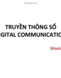 Truyền thông số Digital Communication-Week 9