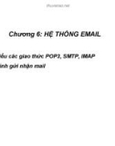 Tìm hiểu các giao thức POP3, SMTP, IMAP - Lập trình gửi nhận mail