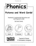 Phonics - Pictures and word cards: Part 1