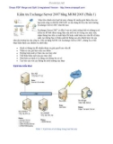 Kiểm tra Exchange Server 2007 bằng MOM 2005