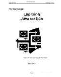 Tài liệu học tập Lập trình Java cơ bản