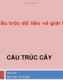 Bài giảng Cấu trúc dữliệu và giải thuật: Cấu trúc cây - Đậu Ngọc Hà Dương