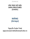 Bài giảng Cấu trúc dữ liệu: Chương 3 - Nguyễn Xuân Vinh