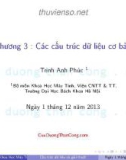 Bài giảng Cấu trúc dữ liệu và thuật toán: Chương 3 - Trịnh Anh Phúc, Nguyễn Đức Nghĩa