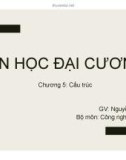 Bài giảng Tin học đại cương: Chương 6 - ThS. Nguyễn Lê Minh (Nhóm ngành Cơ khí)