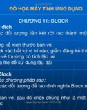 Đồ họa máy tính ứng dụng cho tin học mỏ - Chương 11