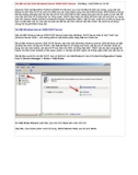 Cài đặt và cấu hình Windows Server 2008 DHCP Server