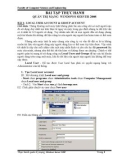 Bài giảng Thực hành windows server 2008