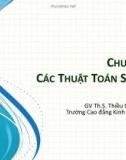 Bài giảng Cấu trúc dữ liệu: Chương 3 - ThS. Thiều Quang Trung (2018)