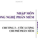 Bài giảng Nhập môn công nghệ phần mềm: Chương 3 - GV. Trương Minh Thái