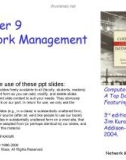 Computer Networking: A Top Down Approach Featuring the Internet - Chapter 9 Network Management