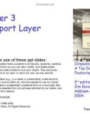 Computer Networking: A Top Down Approach Featuring the Internet - Chapter 3 Transport Layer