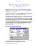 Thiết kế chương trình trình duyệt file âm thanh bằng Visual Basic