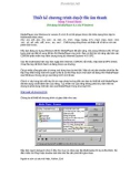 Chương trình duyệt file âm thanh bằng Visual Basic