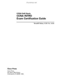 CCNA Self-Study CCNA INTRO Exam Certiﬁcation Guide phần 1