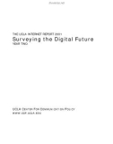 THE UCLA INTERNET REPORT 2001 Surveying the Digital Future