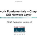 Lecture CCNA Exploration 4.0 (Kỳ 1) - Chapter 5: OSI Network Layer