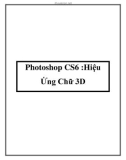 Photoshop CS6 : Hiệu Ứng Chữ 3D