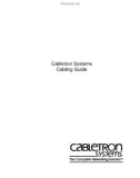 Cabletron Systems Cabling Guide