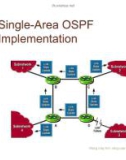 Bài giảng Mạng máy tính nâng cao - Chương 12: Single-Area OSPF Implementation