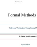 Lecture Formal methods in software engineering: Model based testing