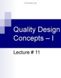 Software Quality Assurance: Lecture 11 - Dr. Ghulam Ahmad Farrukh