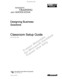 Designing Business - Classroom Setup Guide