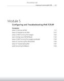 Lecture Configuring and troubleshooting a Windows Server 2008 Network Infrastructure - Module 5