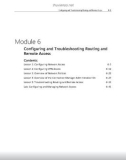 Lecture Configuring and troubleshooting a Windows Server 2008 Network Infrastructure - Module 6